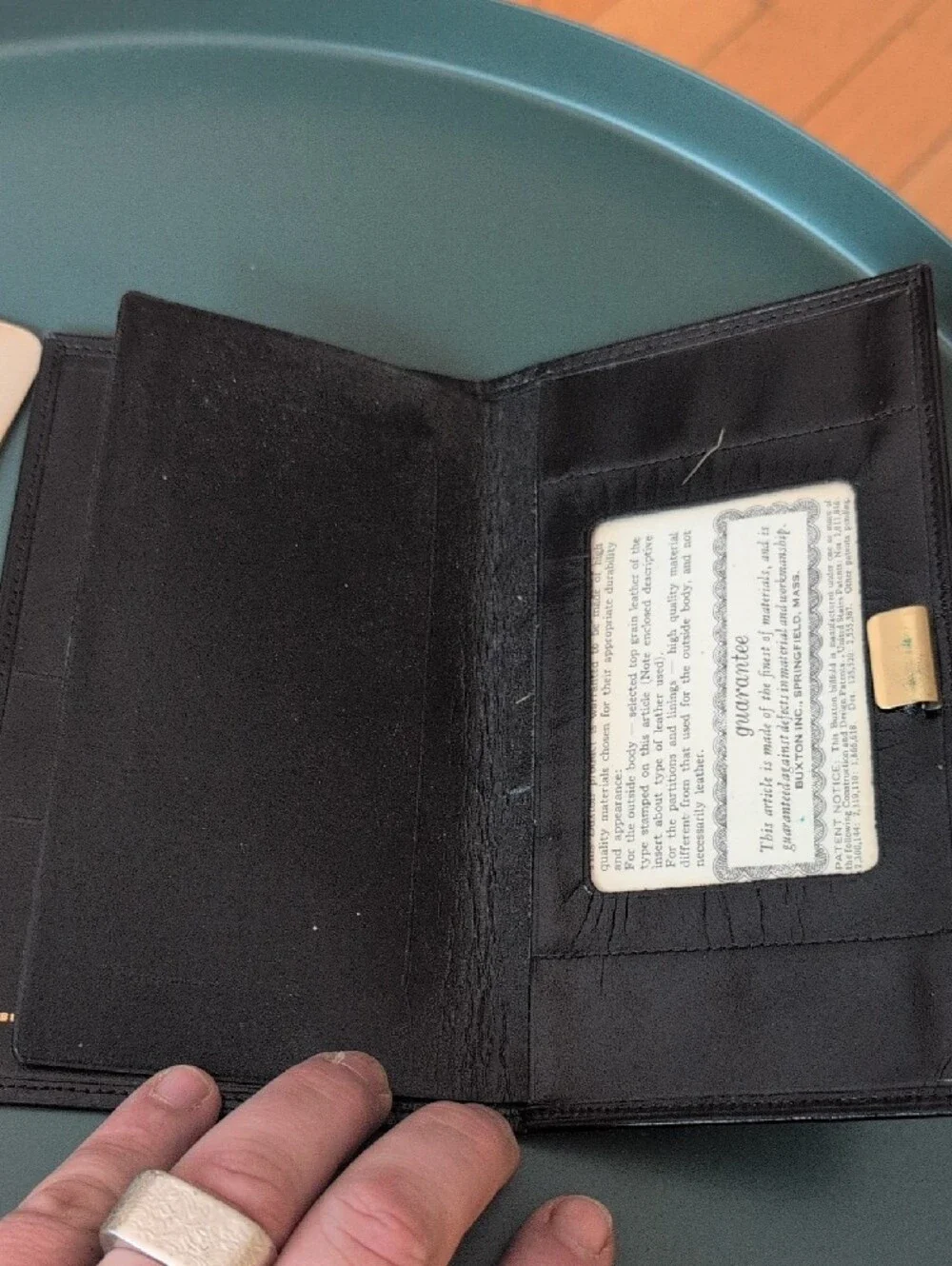Black Leather Wallet